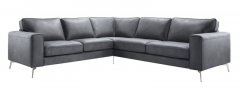 Showroommodel Hoekbank Rango bonellveren met HR-schuim zitting antraciet