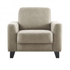 Showroommodel Fauteuil Mano HR-schuim zitting taupe