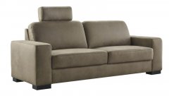 Showroommodel 3-Zitsbank Modo pocketvering + viscoschuim zitting bruin