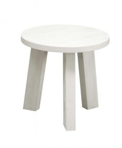 Bijzettafel Veresa 40 brushed white