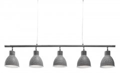 Hanglamp Copparo industry/grijs, 150x124x30 cm  