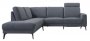Hoekbank Brioni HR-schuim zitting antraciet