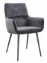 Eetfauteuil Brasile antraciet