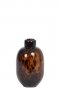 Vaas Azzano bruin glas, 9x15 cm