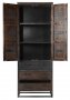 Kast Metvint 202 x 76 mangohout