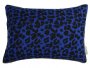 Sierkussen Ortisei 35 x 50 leopard blue