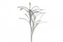 Pluim Mapelli grijs, 108 cm