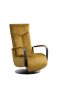 Relaxfauteuil Seduto polyether zitting handmatig verstelbaar gold