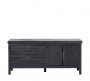 Tv-meubel Stretto black 138 x 63 zwart