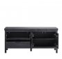 Tv-meubel Stretto black 138 x 63 zwart