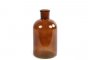 Fles Garrafa bruin glas, 14,5x27 cm