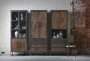 Opbergkast Metvint 202 x 76 mangohout