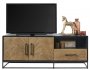 Tv-meubel Veneta 154 x 58 eiken fineer naturel