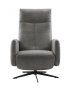 Relaxfauteuil Ponti HR-schuim zitting elektrisch verstelbaar antraciet