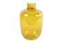 Vaas Garrafa geel glas, 23x38 cm