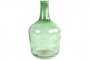 Fles Garrafa groen glas, 25x42 cm