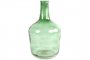 Fles Garrafa groen glas, 25x42 cm