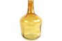 Fles Garrafa oker glas, 25x42 cm