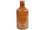 Fles Garrafa bruin glas, 24x51 cm