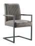 Armstoel Parantino taupe