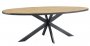 Eettafel Novaro 230 teak mix rough