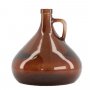 Vaas Cavareno bruin glas, 17,5x18 cm