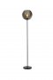 Vloerlamp Fiorenza zwart staal, 40x165 cm
