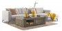 Salontafel Bassano 140 x 80 warm grey