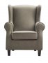 Fauteuil Galtico HR-schuim zitting taupe