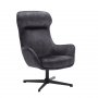Draaifauteuil Vicenzo antracite 