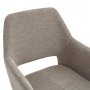 Draaistoel Taro taupe
