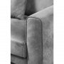 Loveseat Linoza polyether zitting dark grey