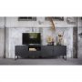 TV-meubel Orizone 202 cm Metaal Zwart