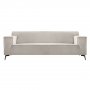 3 zitsbank Terzo pocketvering + HR-schuim grey