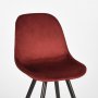 Eetkamerstoel Capri bordeaux