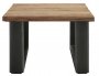 Bijzettafel Romaro 65 x 65 teak mix rough