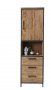 Boekenkast Romaro 190 x 55 teak mix rough