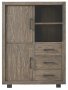 Bergkast Alesio 162 x 120 pine antique grey