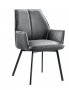 Kuipstoel Botello grey
