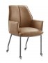 Eetfauteuil Botello cognac