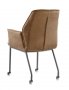 Eetfauteuil Botello cognac