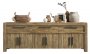 Dressoir Travi 78 x 226 teak black wash