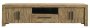 Tv-meubel Travi 57 x 226 teak black wash