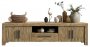 Tv-meubel Travi 57 x 226 teak black wash