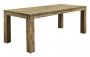 Eettafel Travi 250 x 105 teak black wash