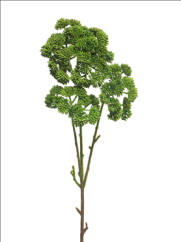 Kunstbloem Celioni groen, 76 cm