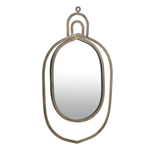 Spiegel Amola goud, 30x56 cm