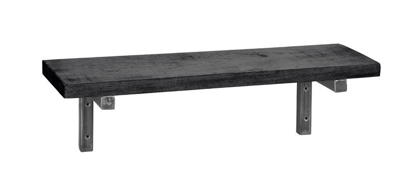 Wandplank Fermano black, 60 x 20 cm