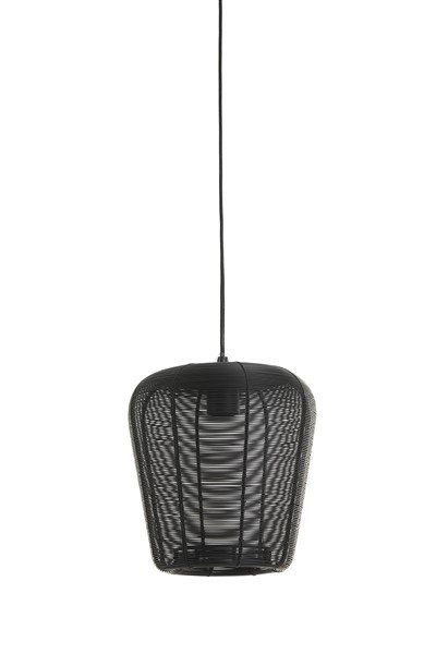 Hanglamp Barzio mat zwart Ø23