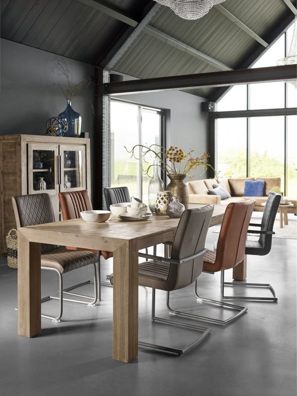 Eetstoel Caloverde taupe